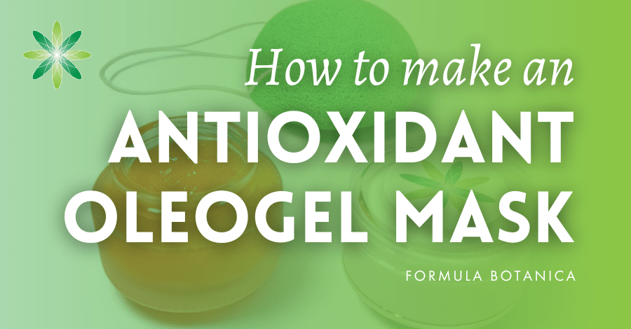 How to make a 2-in-1 antioxidant face & lips oleogel mask