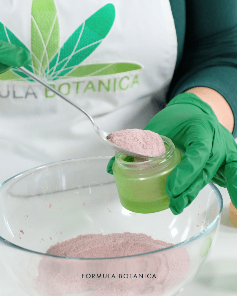 How to make a dragon fruit powder-to-foam cleanser