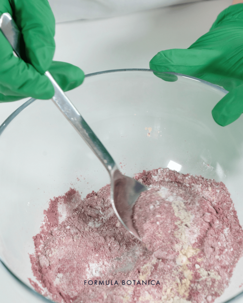 How to make a dragon fruit powder-to-foam cleanser