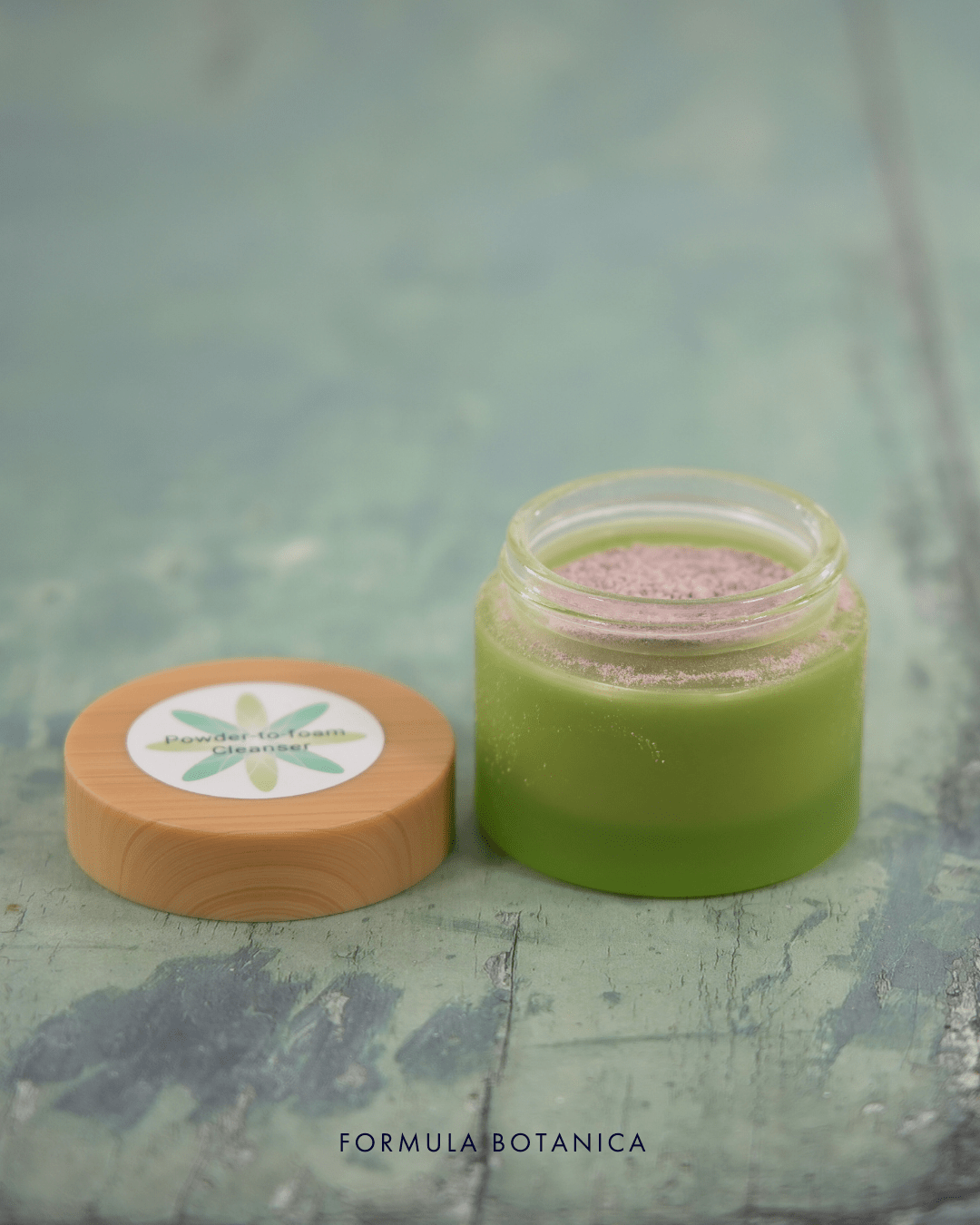 How to make a dragon fruit powder-to-foam cleanser