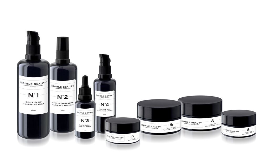 The Beauty Apothecary Edible Beauty Skincare Range