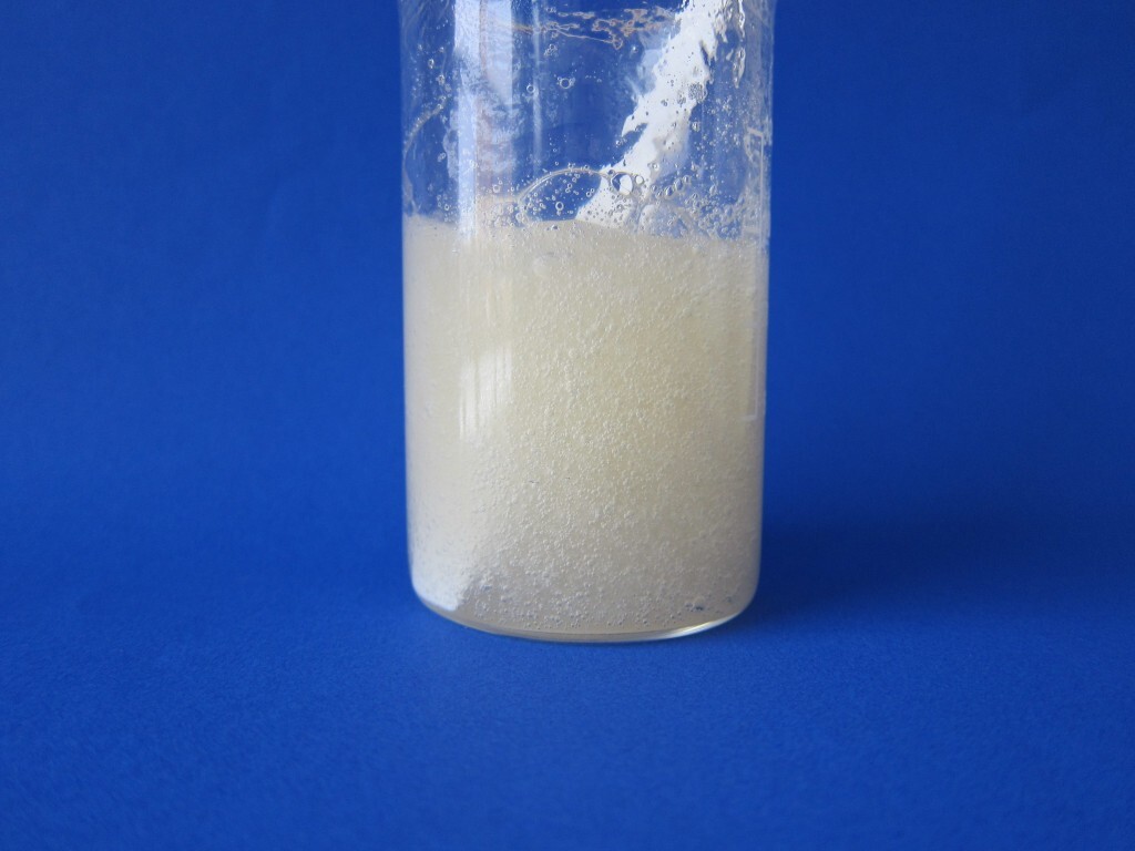 adjust the pH with Sodium bicarbonate