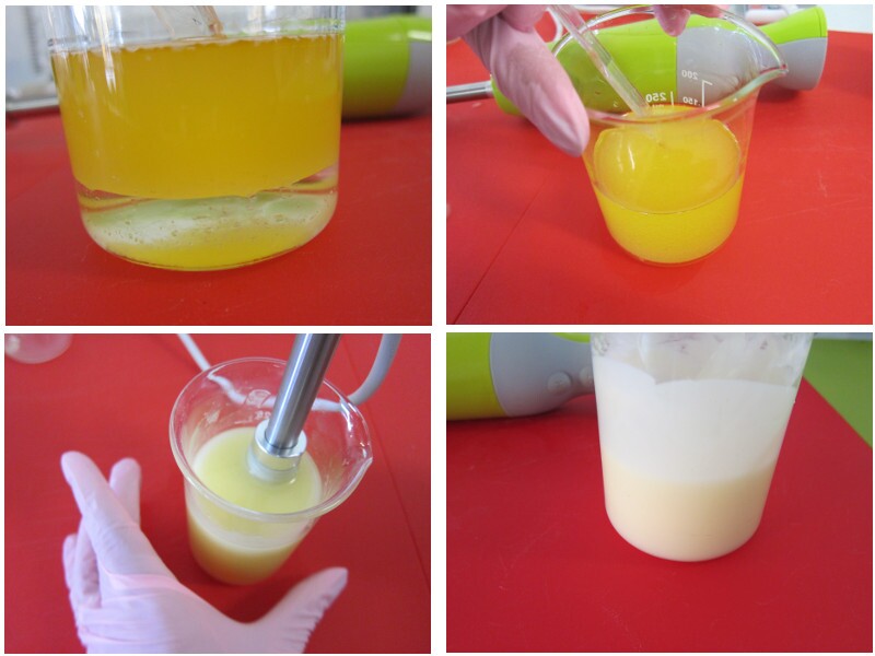 Beeswax is not an emulsifier