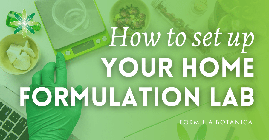 How to set up your Home Formulation Lab