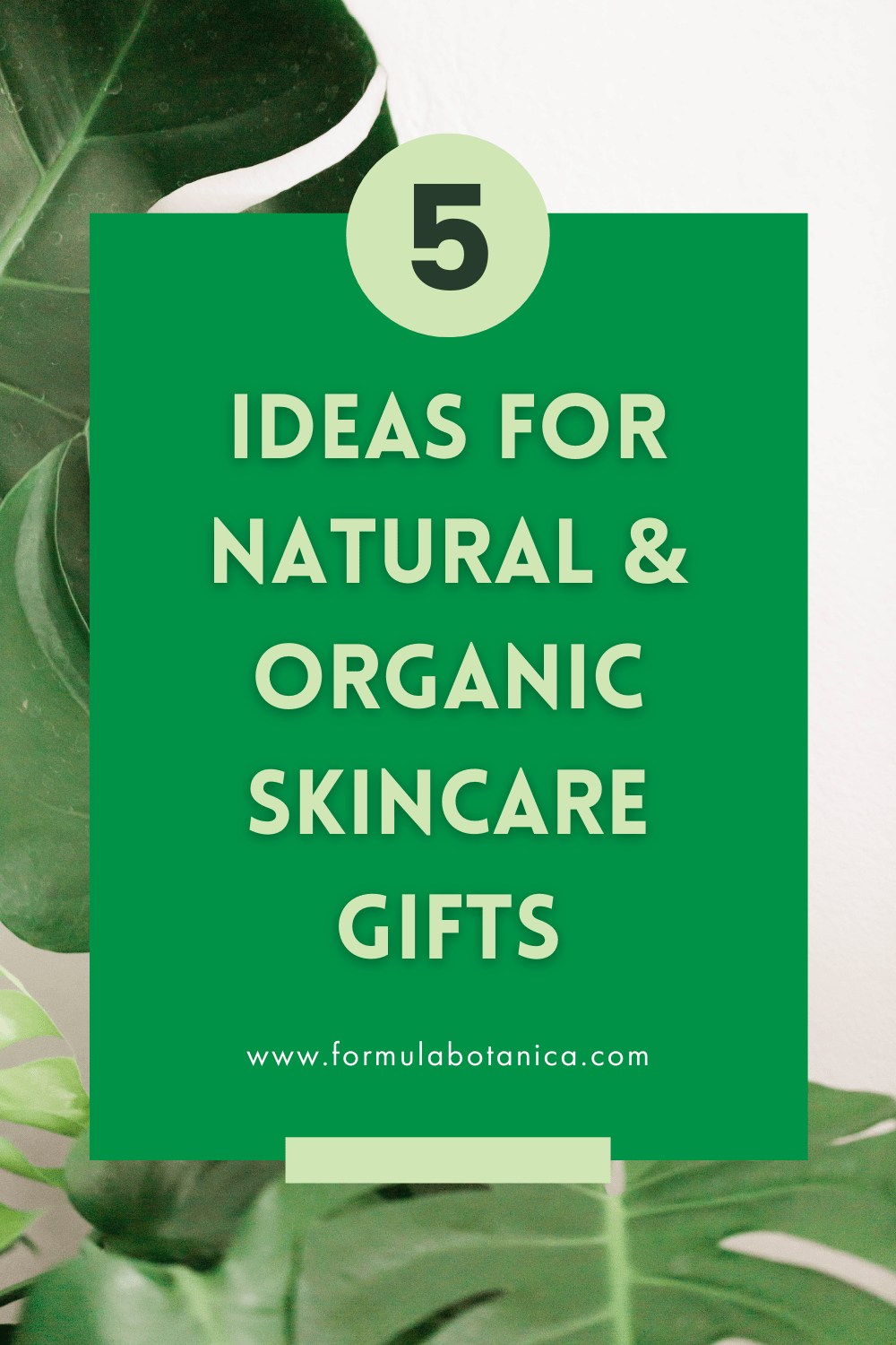 5 Ideas for Natural Organic Skincare Gifts