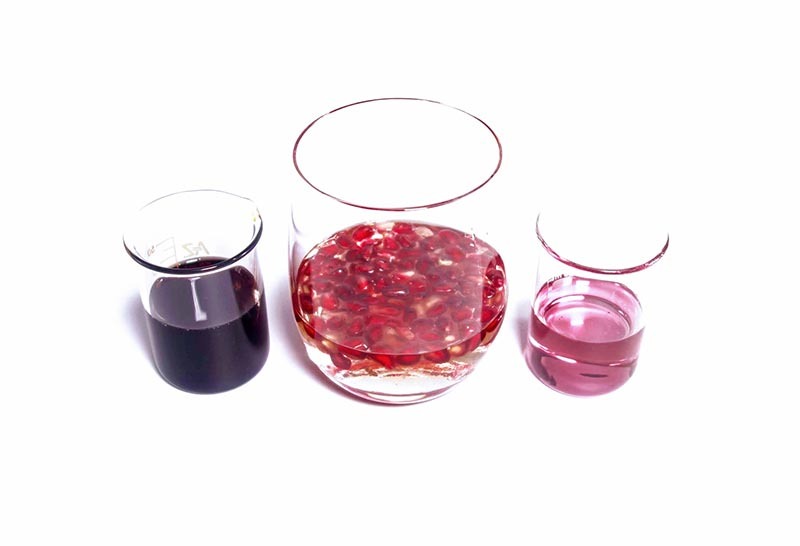 pomegranate glycerite for skincare