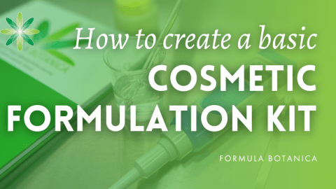 Cosmetic formulation kit: 11 essential tools to get you started