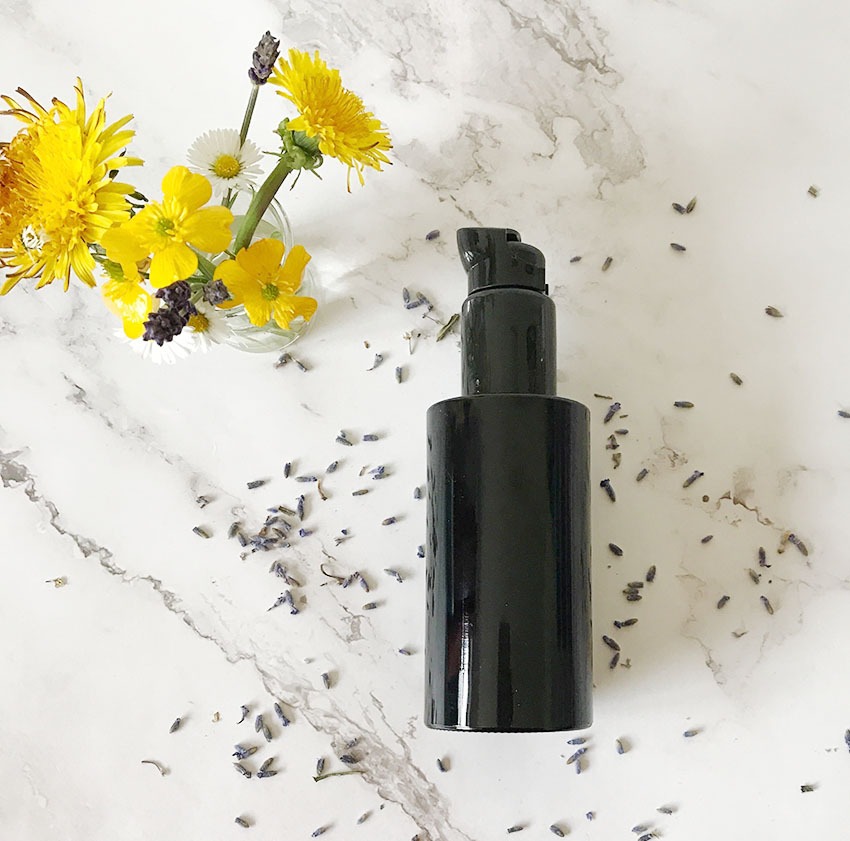 Dandelion and pansy face gel cleanser