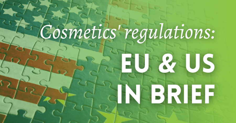 US EU cosmetics regulations