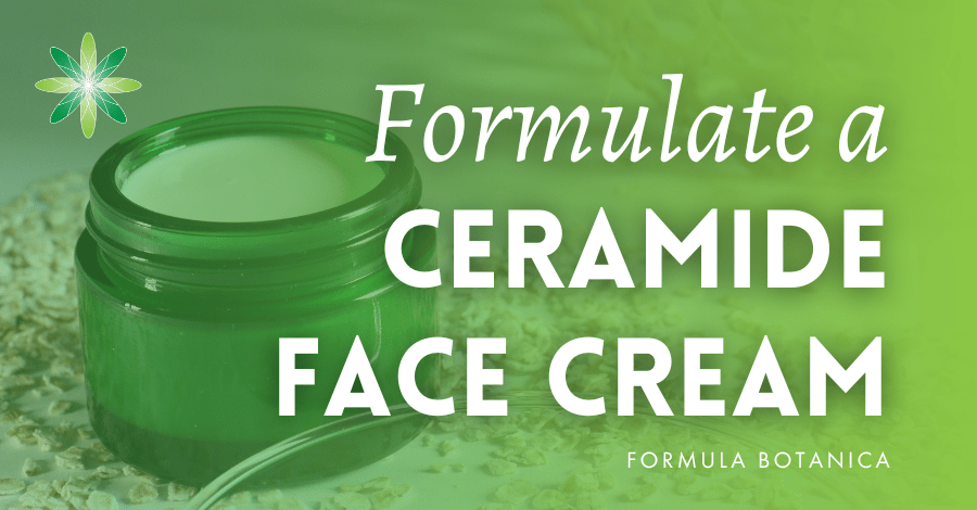 formulate a ceramide face cream