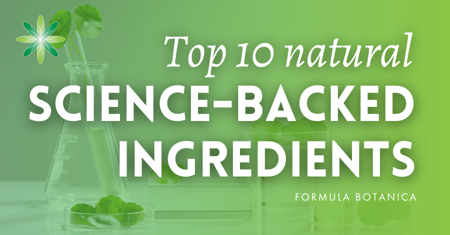 science-backed ingredients