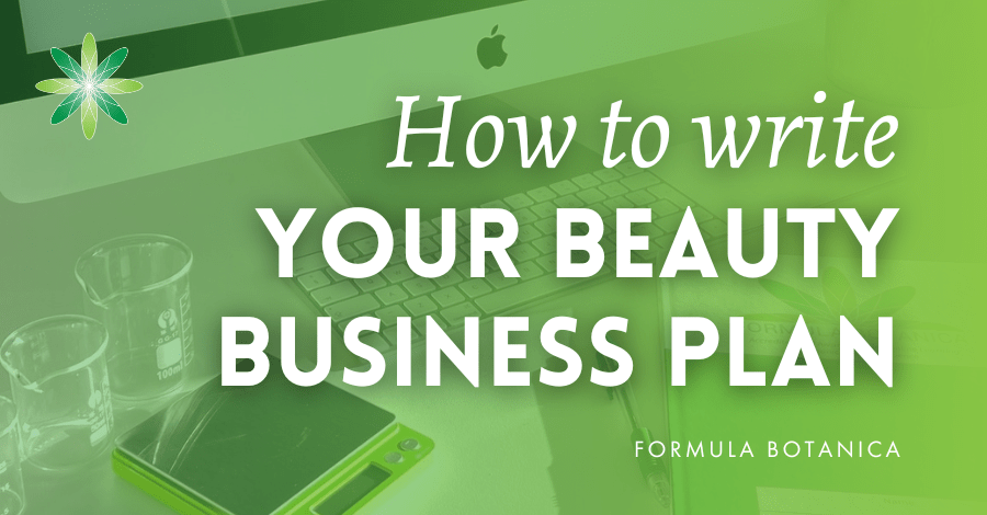 How to Write your Beauty Products Business Plan